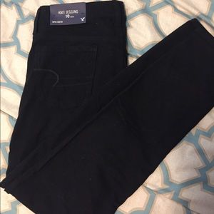 SIZE 10 black jegging